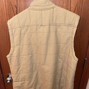 Buckle Canvas Vest - Brown XL